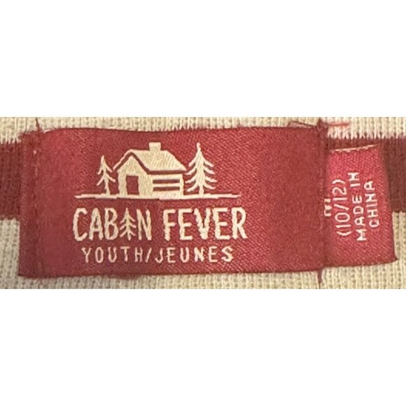 Cabin Fever Youth Jogger Sweat Pants Casual Drawstring Pockets Gray Size 10/12 - Picture 7 of 9